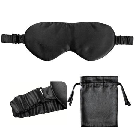 USA🇺🇸 FBA Free Shipping - Pure Silk Eye Mask - Light Blue 29, Black 65, Wine Red 34, Dark Green 27 - $3/each - All Clearance