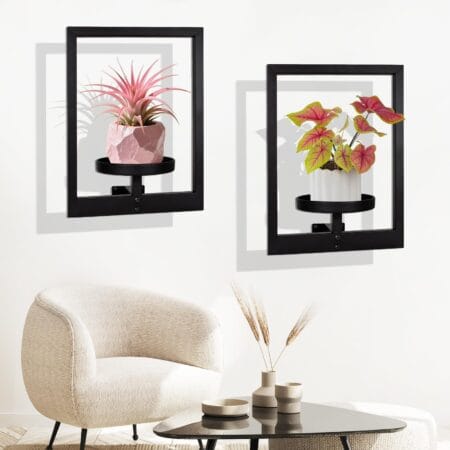 USA🇺🇸 FBA Free Shipping 2-Piece Frame Wall-Mounted Plant Rack 19 sets in stock, All Clearance, $3.5 each