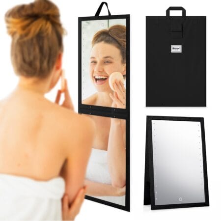 USA🇺🇸 FBA Free Shipping Foldable LED Mirror 13.6