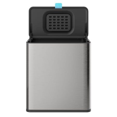 USA🇺🇸 FBA Free Shipping 8L Stainless Steel Hanging Trash Can, 499 in stock (approx. 10–20% White, 80–90% Stainless Steel color, please note if you mind), All Clearance, $4.50 each