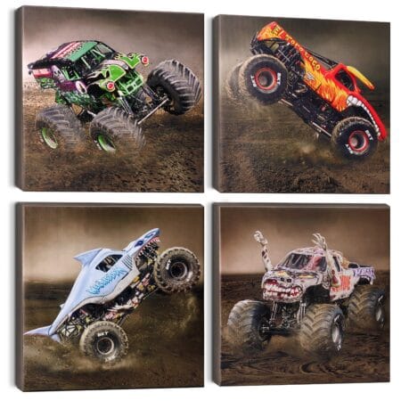 USA🇺🇸 FBA Free Shipping 4-Piece Wall Art Set, 298 in stock, MOQ 30, $3.30 each