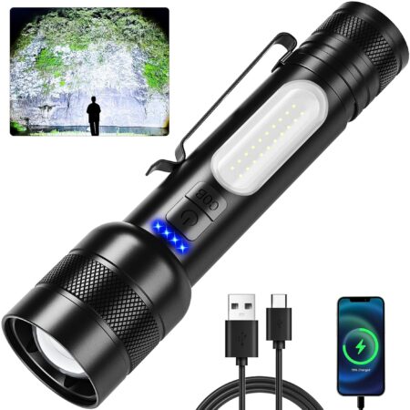 Canada🇨🇦 FBA Free Shipping Flashlight 200pcs in stock MOQ 50pcs $4/pc