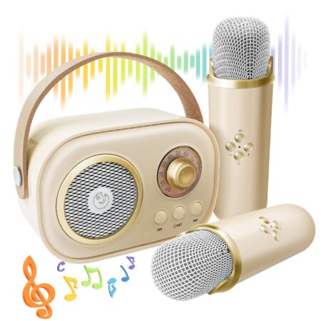 USA🇺🇸 FBA Free Shipping Karaoke Mini Speaker – Yellow: 800pcs, White: 900pcs, Green: 100pcs, Pink: 400pcs, MOQ 30, $5.40 each