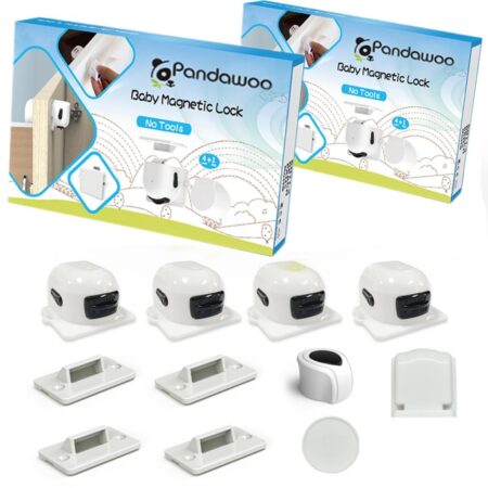 US🇺🇸 Warehouse Pickup(91748), Magnetic Hidden Child Safety Locks (4 Locks + 1 Key), Stock: 700, All Clearance, Price: $2.8