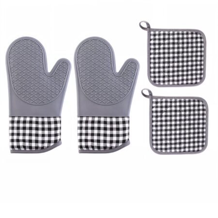 Canada🇨🇦 FBA Free Shipping, Silicone Oven Mitts with Heat Pad, Stock: 54, All Clearance, Price: CA$2.5