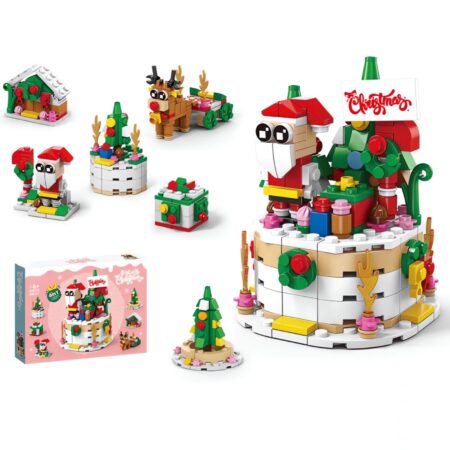 US🇺🇸 FBA Free Shipping, Christmas Cake Advent Calendar Mini Building Set, Stock: 64, All Clearance, Price: $3.3