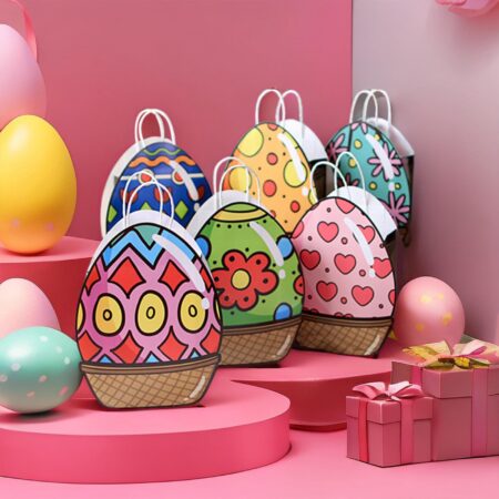 US🇺🇸 FBA Free Shipping, Easter Gift Bags 6pcs Set, Stock: 126, MOQ: 30, Price: $2