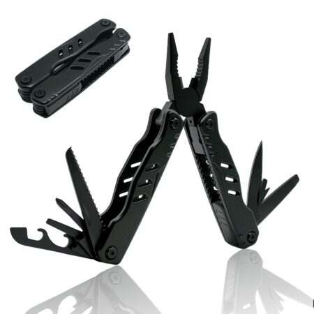 US🇺🇸 FBA Free Shipping, Multitool with Plier & Knife (Black), Stock: 35, All Clearance, Price: $2.9