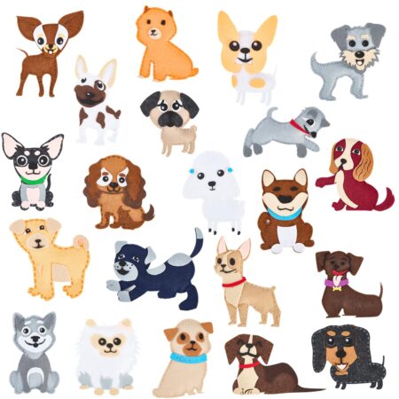 🇺🇸USA FBA Free Shipping, 21PCS DIY Felt Craft Kit, Stock: 170, MOQ: 30, Price: $1.8