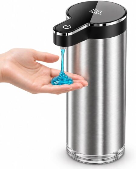 🇺🇸USA FBA Free Shipping, Automatic Touchless Soap Dispenser (Stainless Steel, Liquid & Foam, Black/White/Oil-Spray), Stock: 1960, MOQ: 50, Price: $4.5