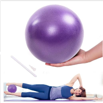 🇩🇪Germany FBA Free Shipping, Pilates Ball (PVC, Purple/Gray/Pink, 25cm/9.8in), Stock: 4666, MOQ: 1000, Price: €1.19