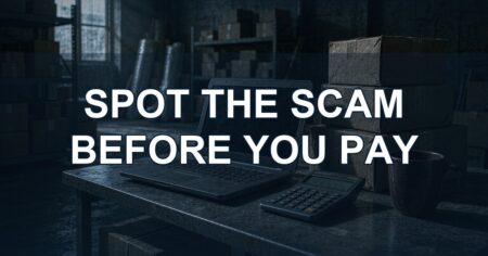 How to Spot a Wholesale Sourcing Scam Before You Pay