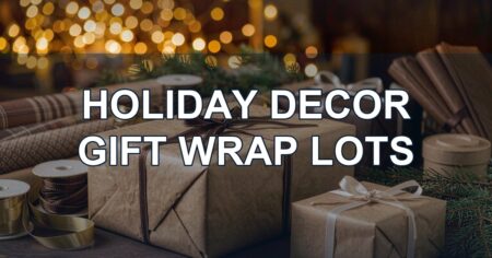 Top Picks: Holiday Decor & Gift Wrapping USA FBA Lots
